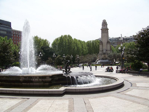 La Plaza España de Madrid